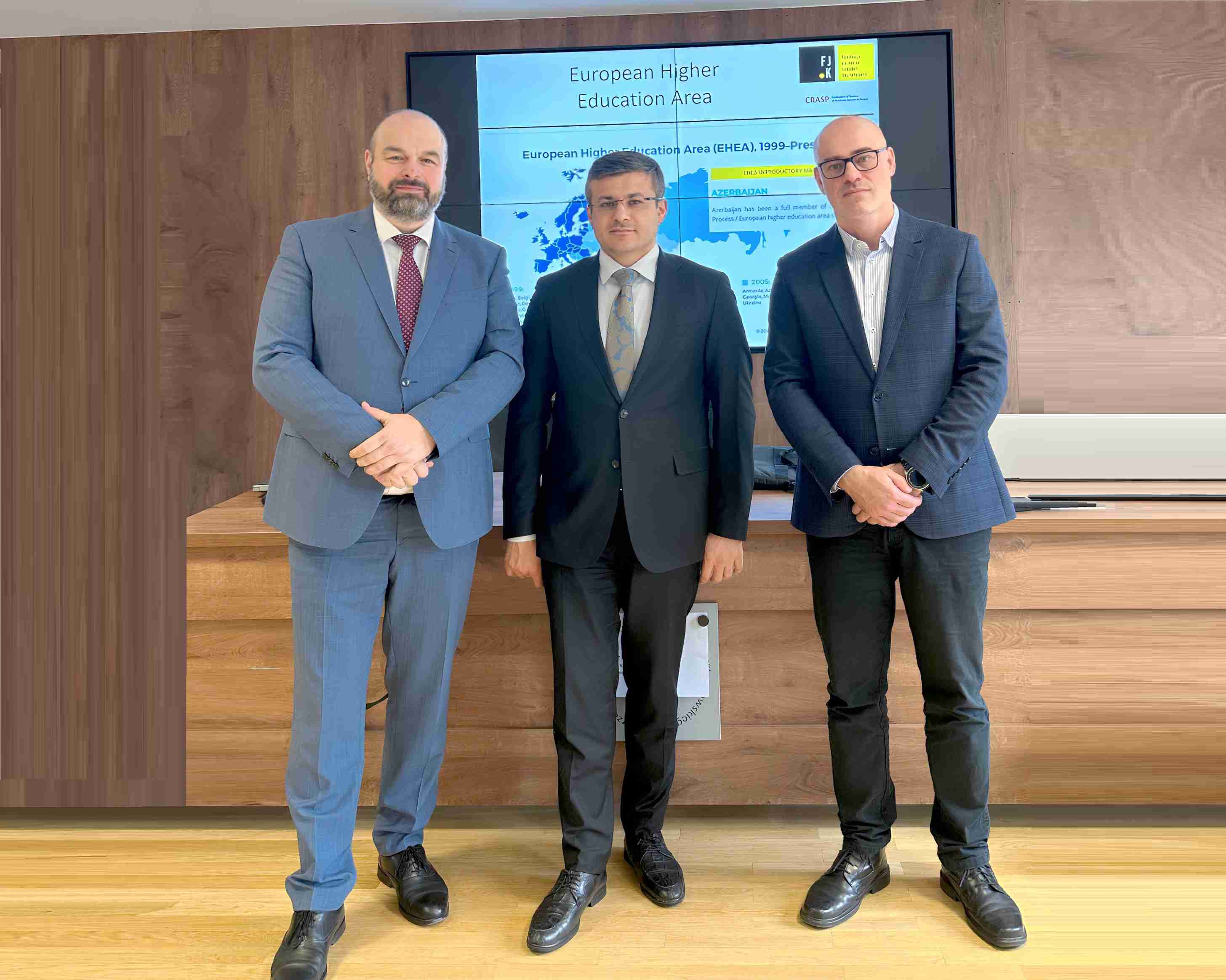 The next meeting was held at the University of Warsaw in Poland within the framework of the project "The role of the rectors' conference in the development of the higher education system"