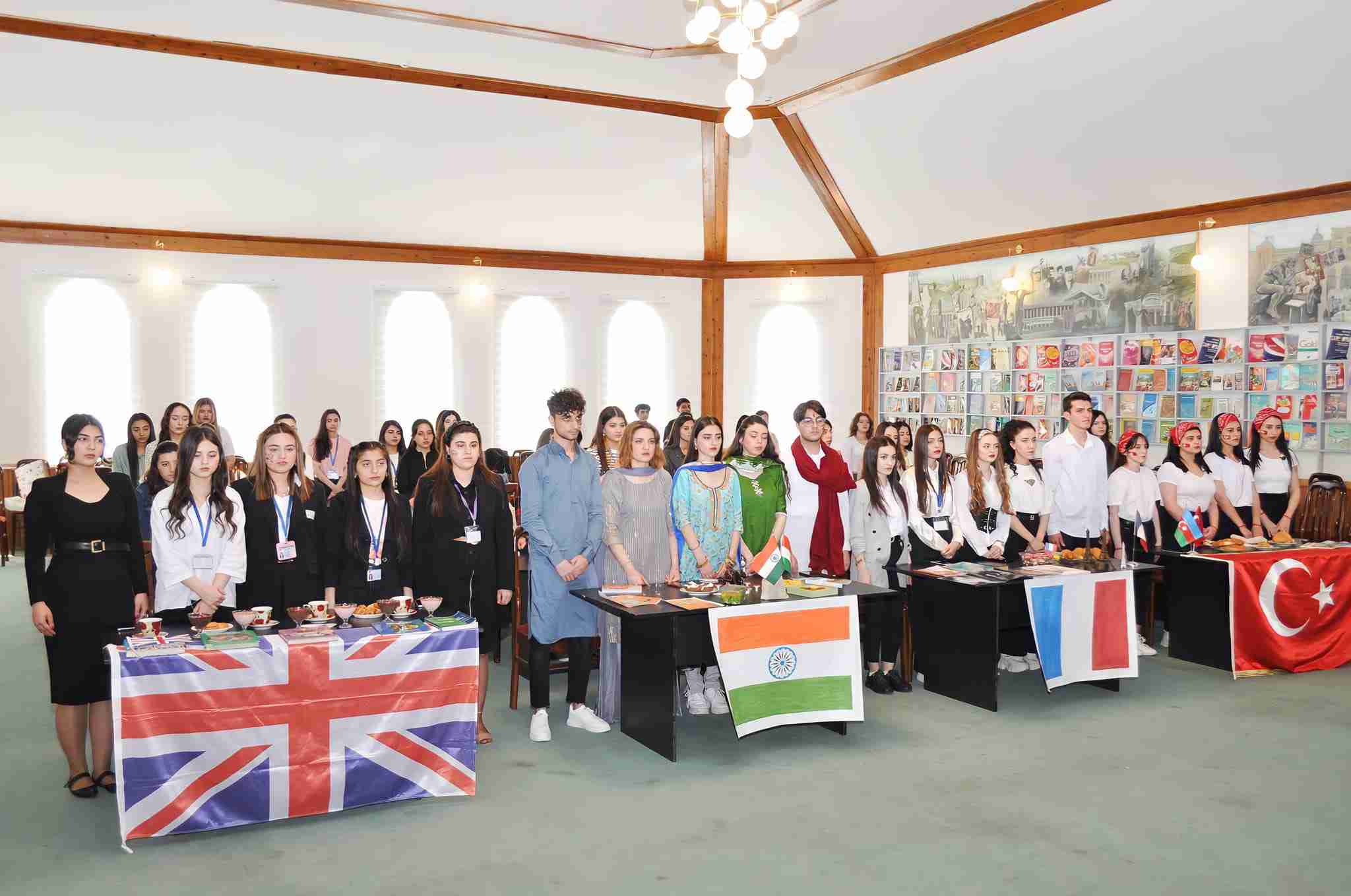 An open class of the Department of Languages of OYU was held