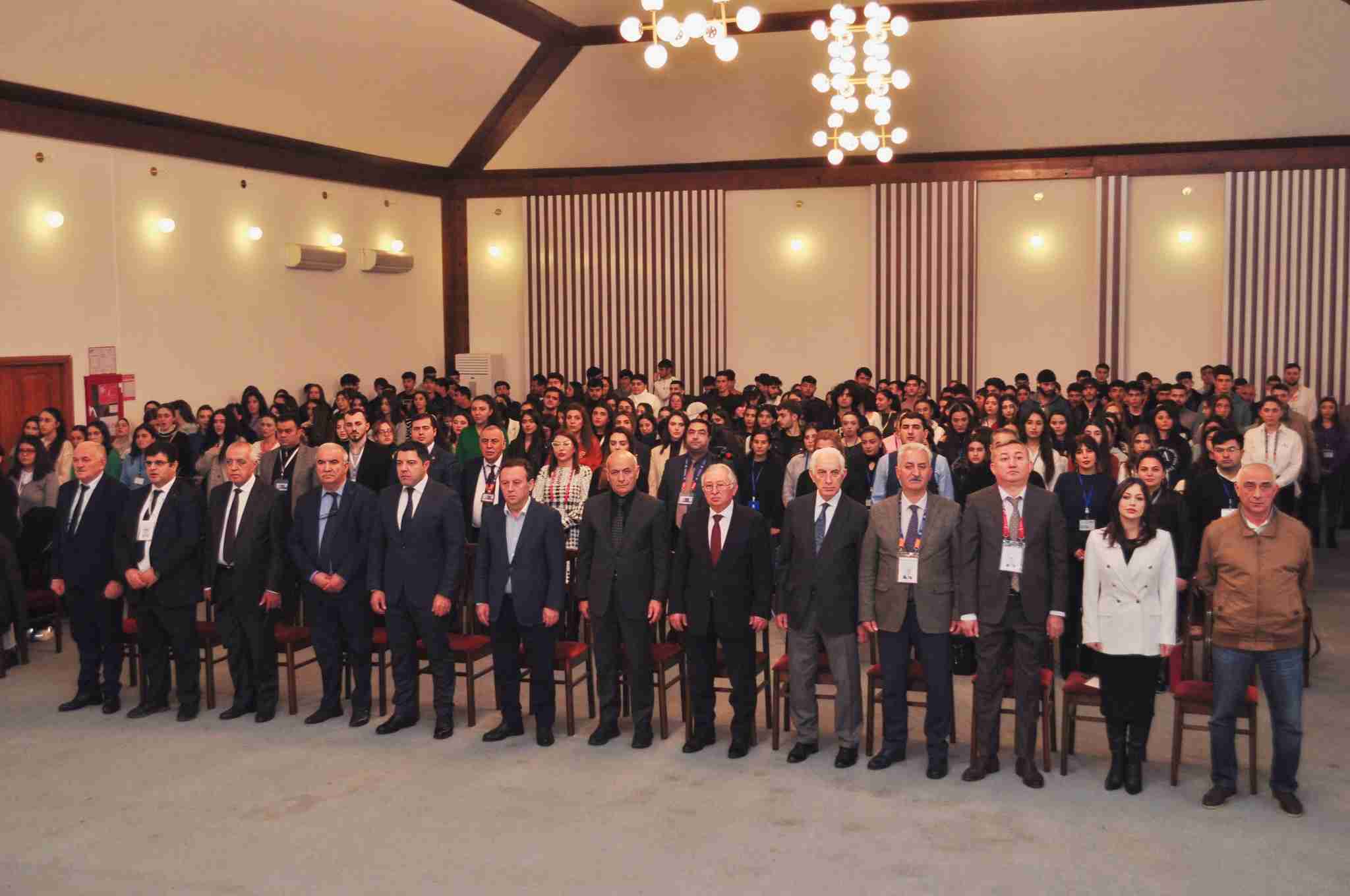 OYU'da Yeni Azerbaycan Partisi'nin kuruluşunun 31. yıl dönümü dolayısıyla etkinlik düzenlendi