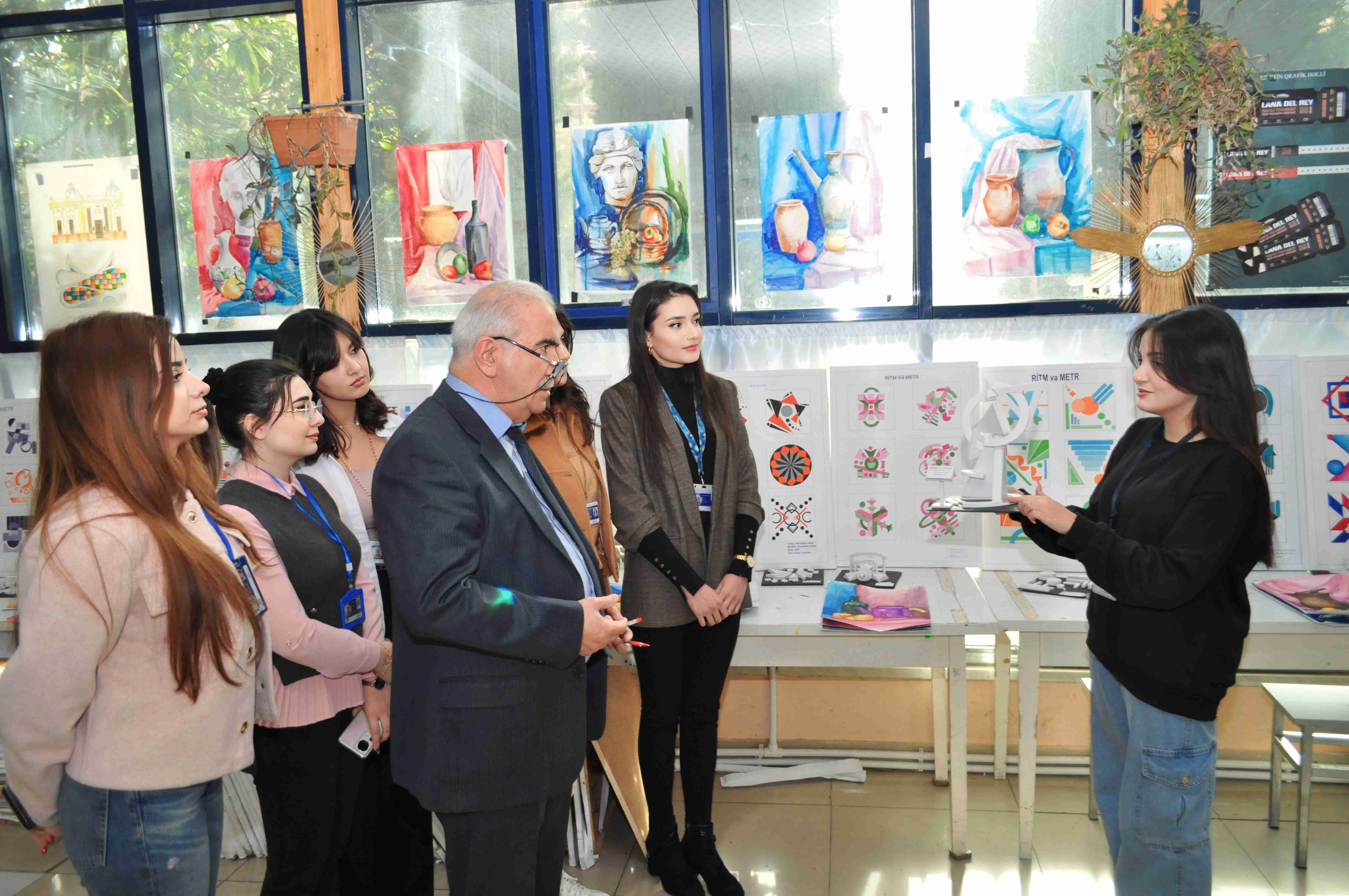 Odlar Yurdu Üniversitesi Tasarım Bölümü 1. sınıf öğrencilerinin 2. ara sınavı