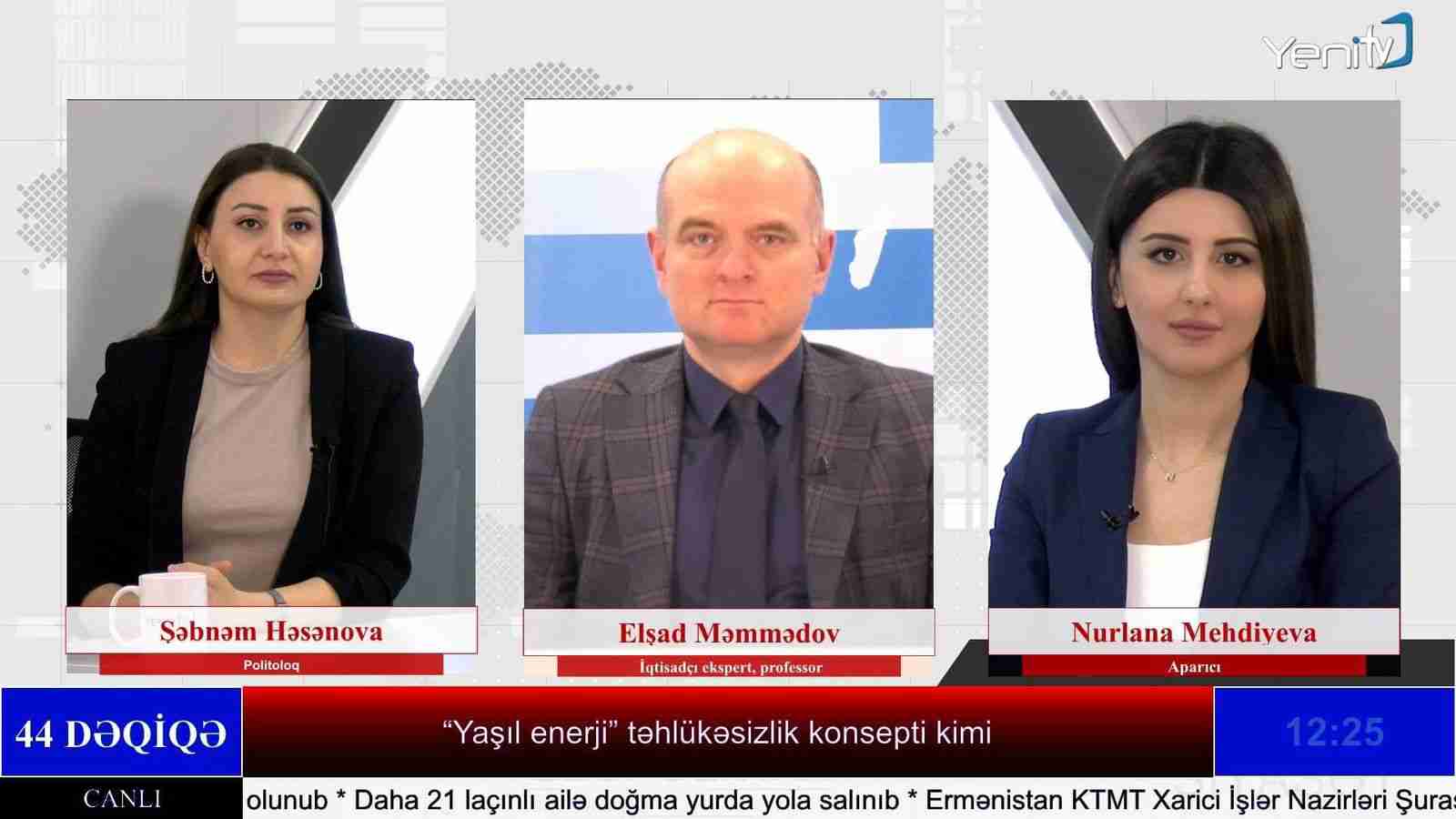 OYU professoru Elşad Məmmədovun Yeni TV-yə müsahibəsi