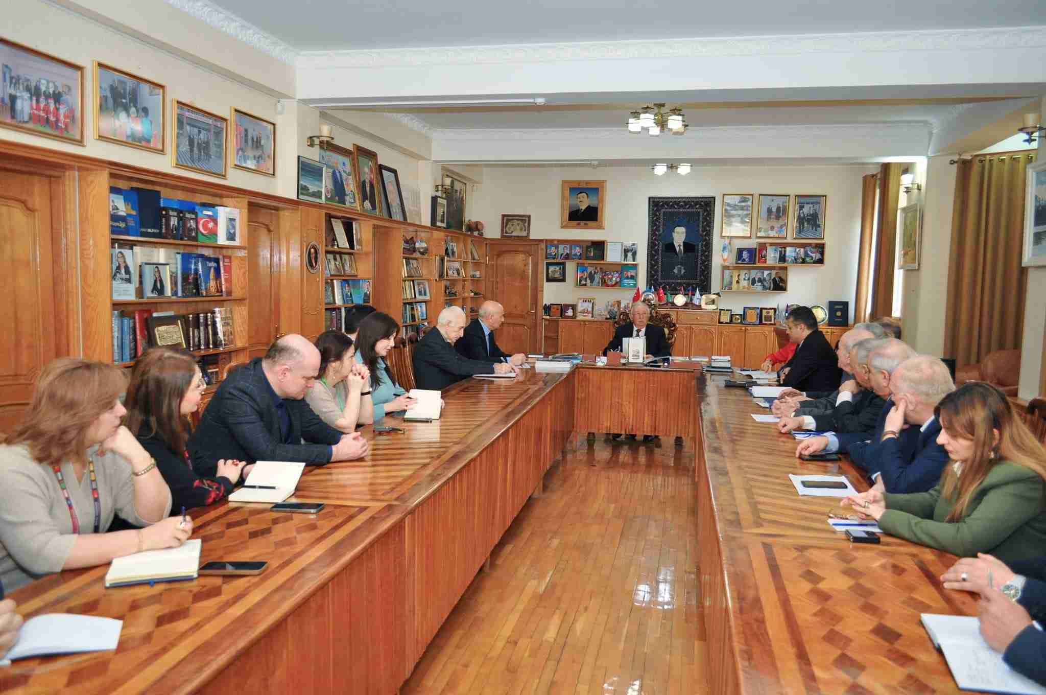 A meeting of the Scientific Council was held at Odlar Yurdu University