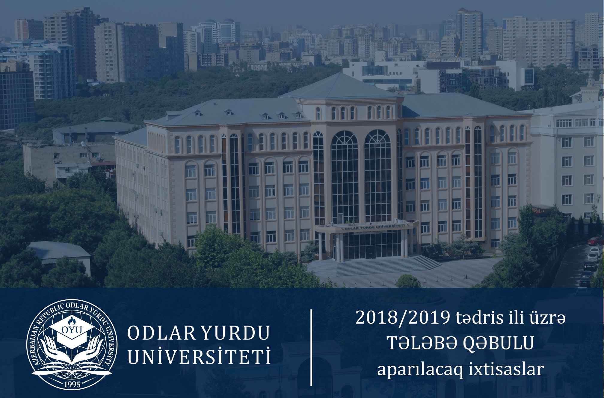 Odlar Yurdu Üniversitesi, 2018/2019 akademik yılı için aşağıdaki bölümlerde öğrenci kabulü yapmaktadır
