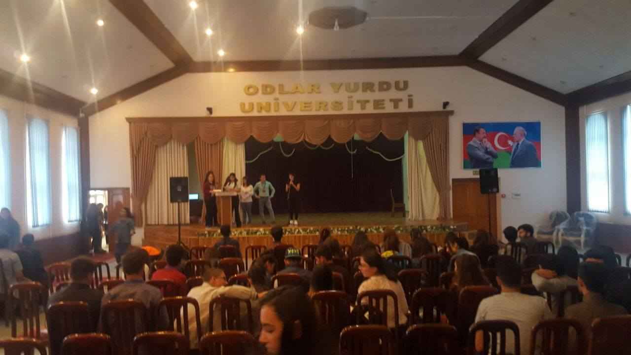 Odlar Yurdu Üniversitesi'nde "Yetenek Arayışında" adlı bir yarışma düzenlendi