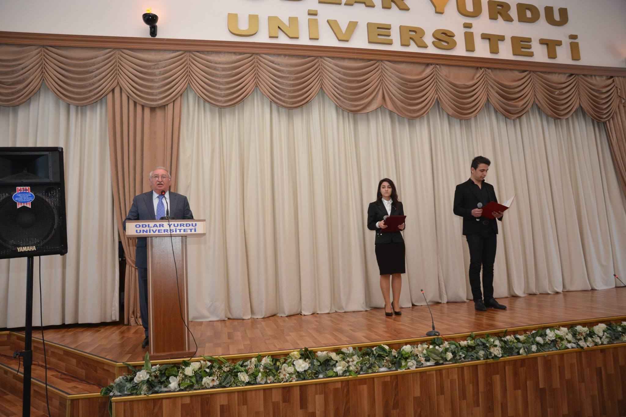 Odlar Yurdu Üniversitesi'nde Mir Celal Paşayev'in 110. doğum yılına ithafen bir etkinlik düzenlendi