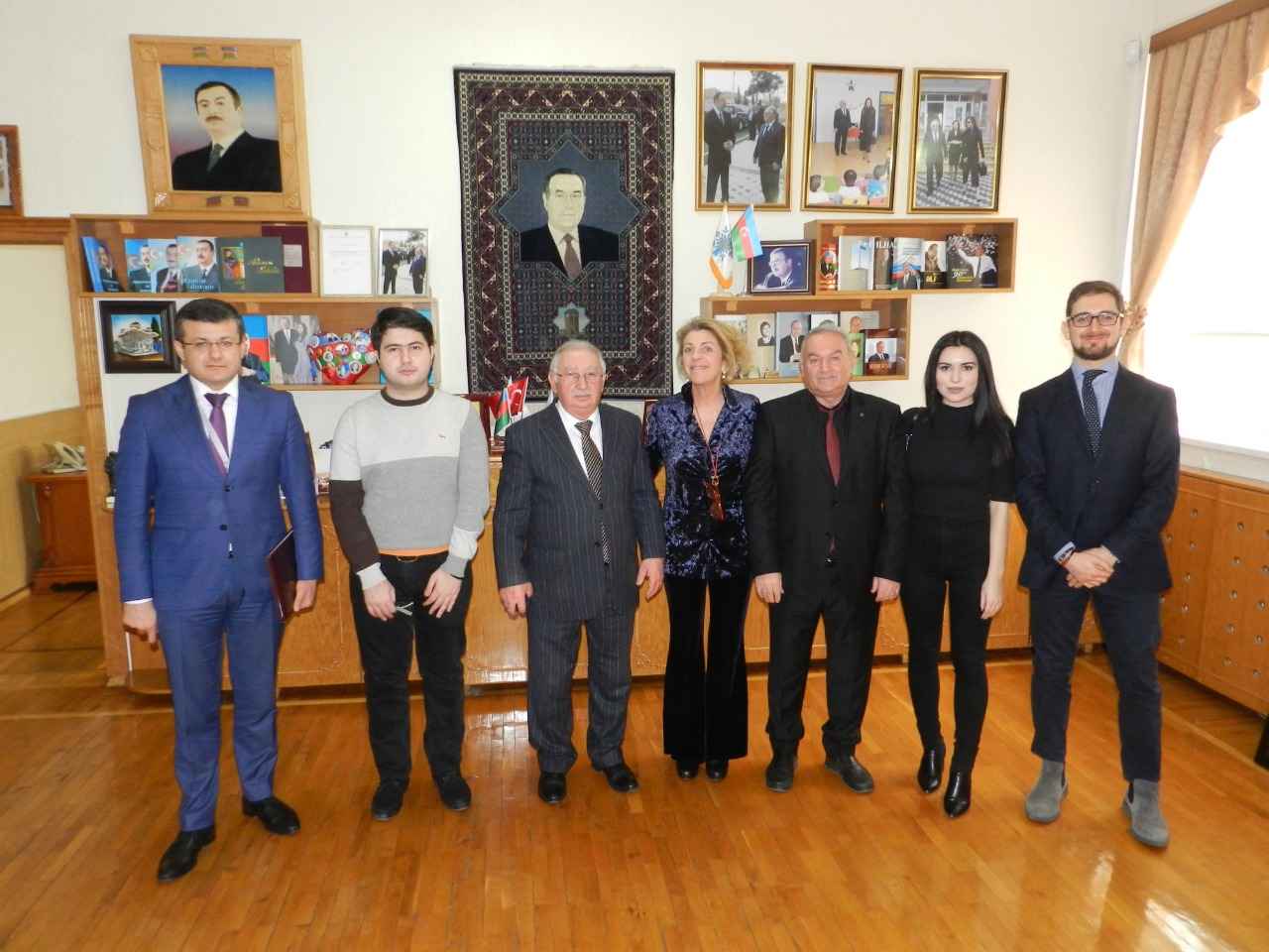 Делегация Университета Link Campus из Италии посетила Университет Одлар Юрду