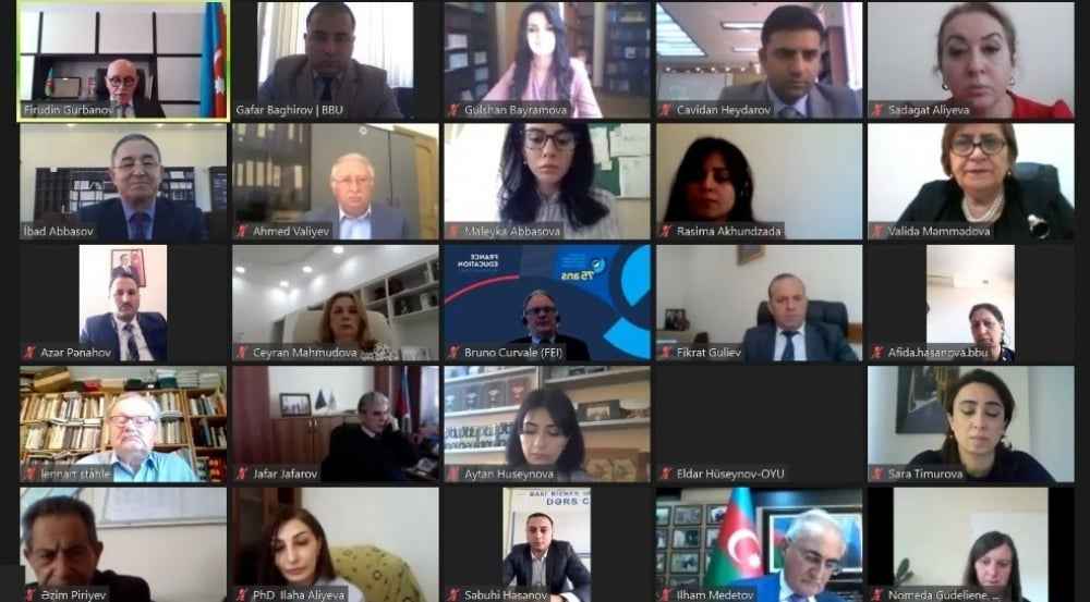 В Университете Одлар Юрду прошла презентация проекта "Конференция ректоров в Азербайджане", в котором университет является партнером