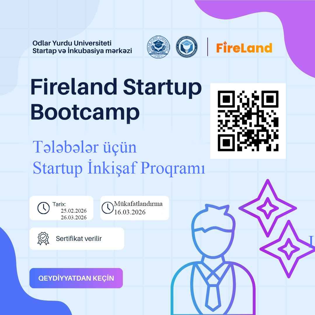Fireland Startup Bootcamp - Tələbələr üçün Startup İnkişaf Proqramı qeydiyyat başladı
