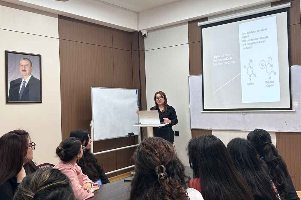 “DNT metilasiyası və xərçəngdə epigenetik yaddaş” mövzusunda seminar təşkil olunub