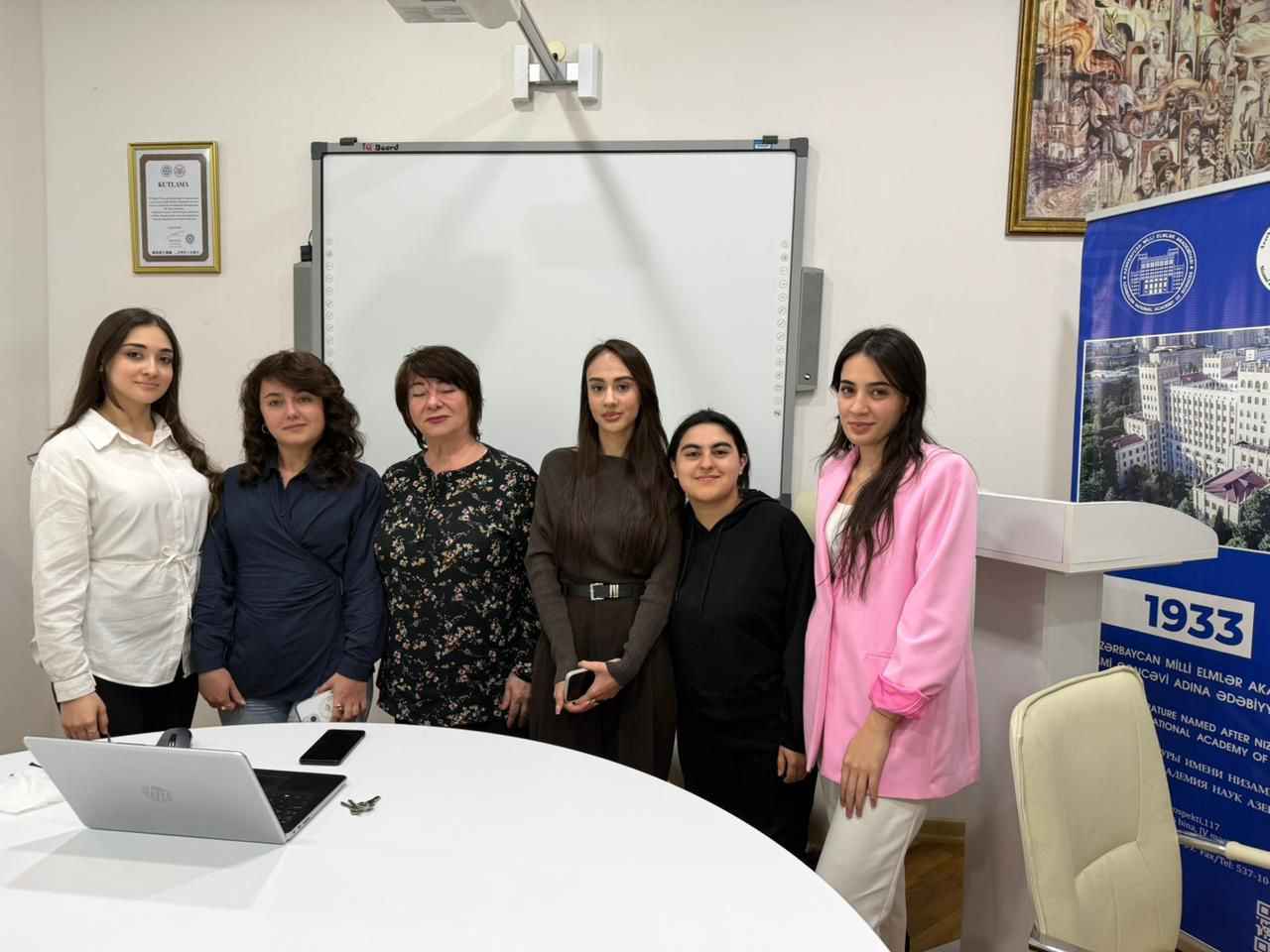 Odlar Yurdu Universitetinin tələbələri AMEA-da keçirilən tədbirdə iştirak ediblər