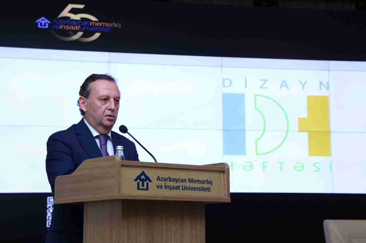 Professor Samir Valiyev attended the opening ceremony of “Design Week”