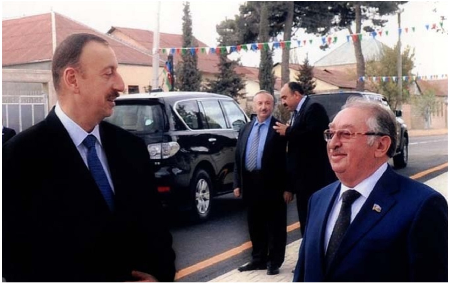 Azerbaycan Cumhuriyeti Cumhurbaşkanının Rektörümüzle Görüşmesi