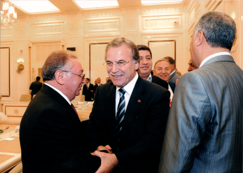 Встреча председателя парламента Турции с нашим ректором