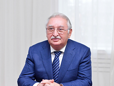 Today is the birthday of our honorable intellectual, rector of Odlar Yurdu University, Professor Ahmed Valiyev