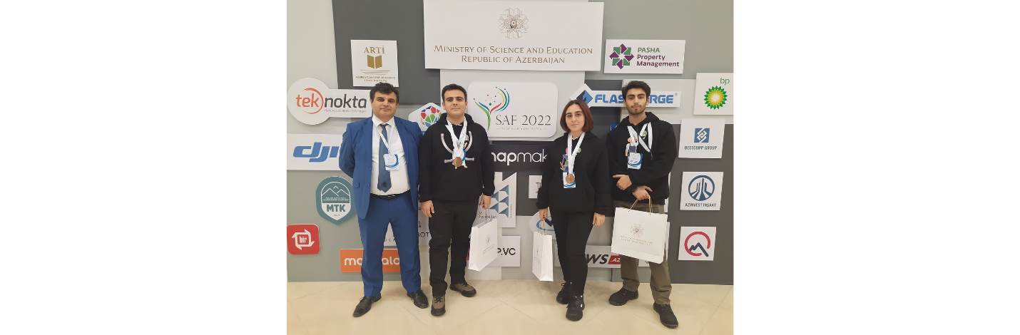 We congratulate the "Smart Irrigation" team of Odlar Yurdu University on the occasion of the victory at the International STEAM Azerbaijan Festival