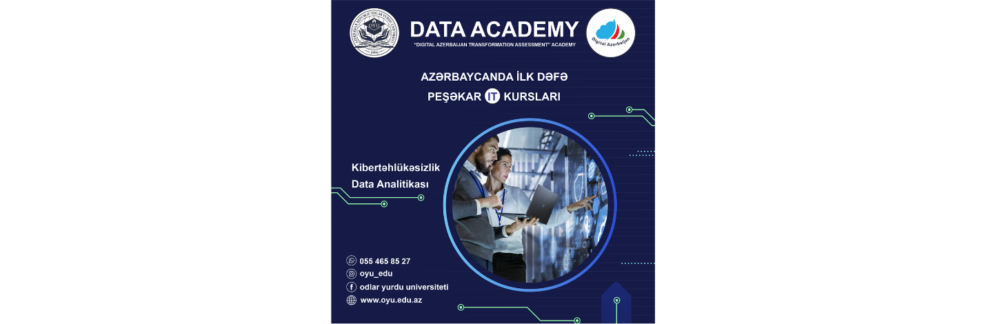 Odlar Yurdu Universitetində “Digital Azerbaijan Transformation Assessment” akademiyası fəaliyyətə başlayır
