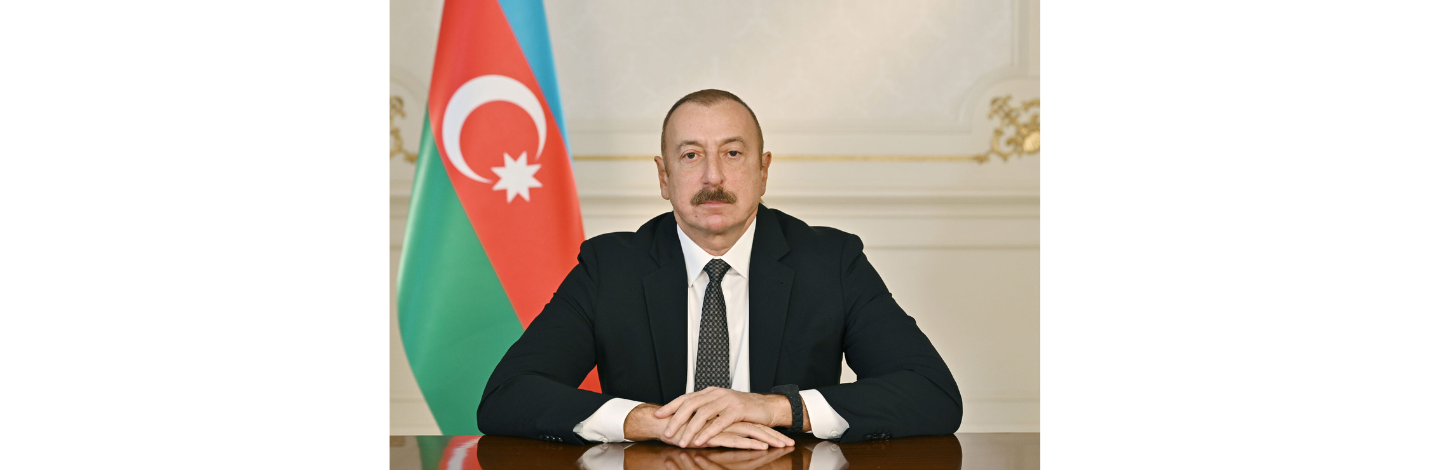 Odlar Yurdu Üniversitesi ve Koleji'nin kolektifinden, Azerbaycan Cumhuriyeti Cumhurbaşkanı ve Zaferle Başkomutan Sayın İlham Aliyev'e doğum günü dolayısıyla tebrik mektubu
