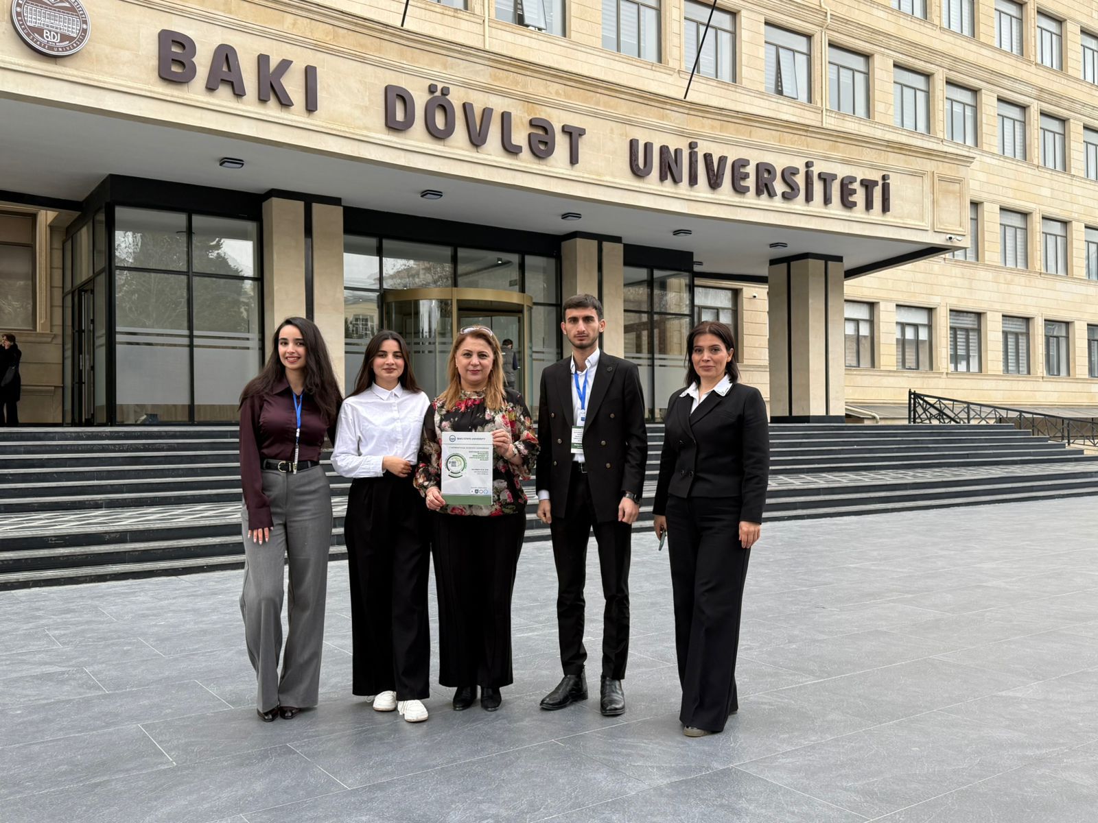 OYU tələbələri beynəlxalq elmi konfransda uğurla çıxış ediblər